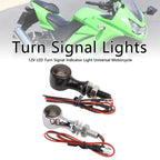 12V Universal Motorcycle LED Turn Signal Light 8mm for Suzuki