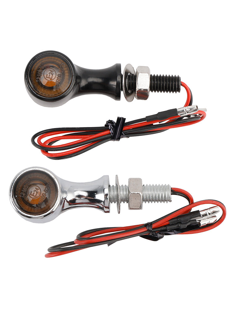 12V Universal Motorcycle LED Turn Signal Light 8mm for Suzuki