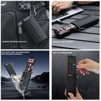 SD Card Reader with Built-In Storage Box for Fast Photo Transfer and Flash Card Organization