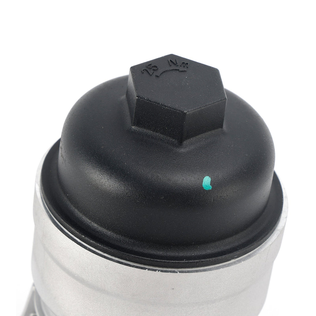 Oil Cooler Oil Filter Housing 06M115401K/E/LCWG Compatible with Audi S4 S5 A6 A7 SQ5 Volkswagen