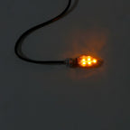 8mm Universal 12V LED Motorcycle Turn Signal Indicator Light for Kawasaki Models