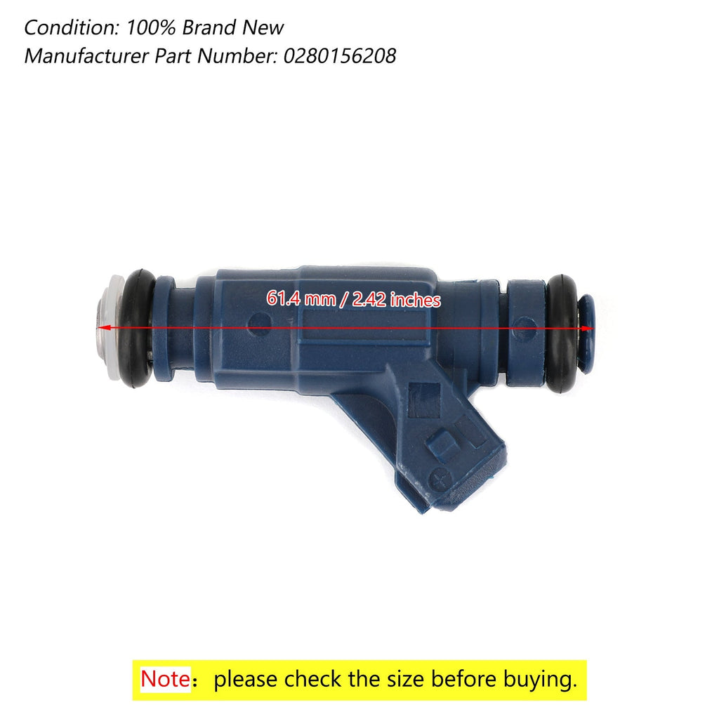 Single Fuel Injector 0280156208 1253558 for Polaris RGR Sportsman SPM 700 800 Generic Part