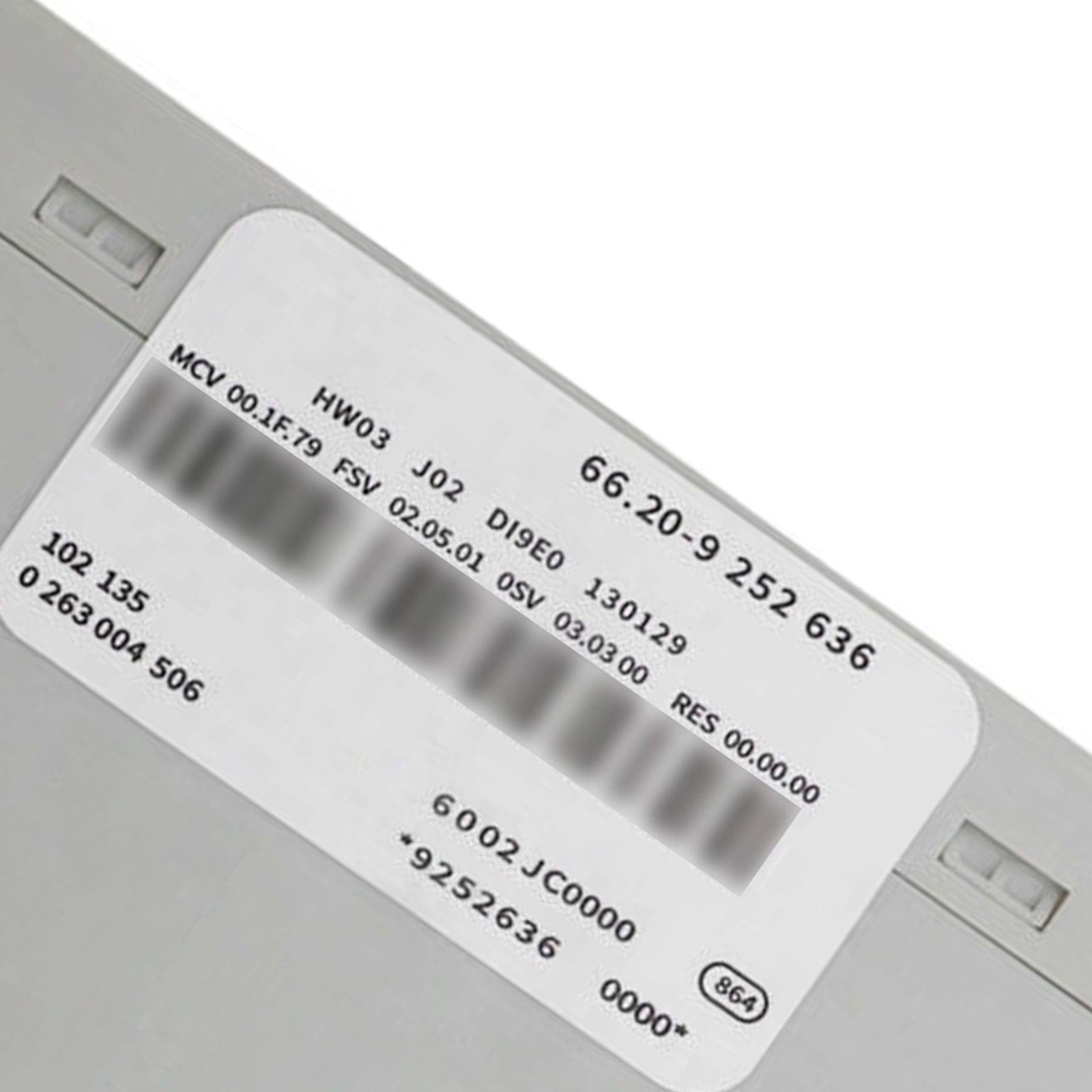09/2008-06/2015 BMW X1 E84 Park Distance Control Sensor Module 9252636 66209252636