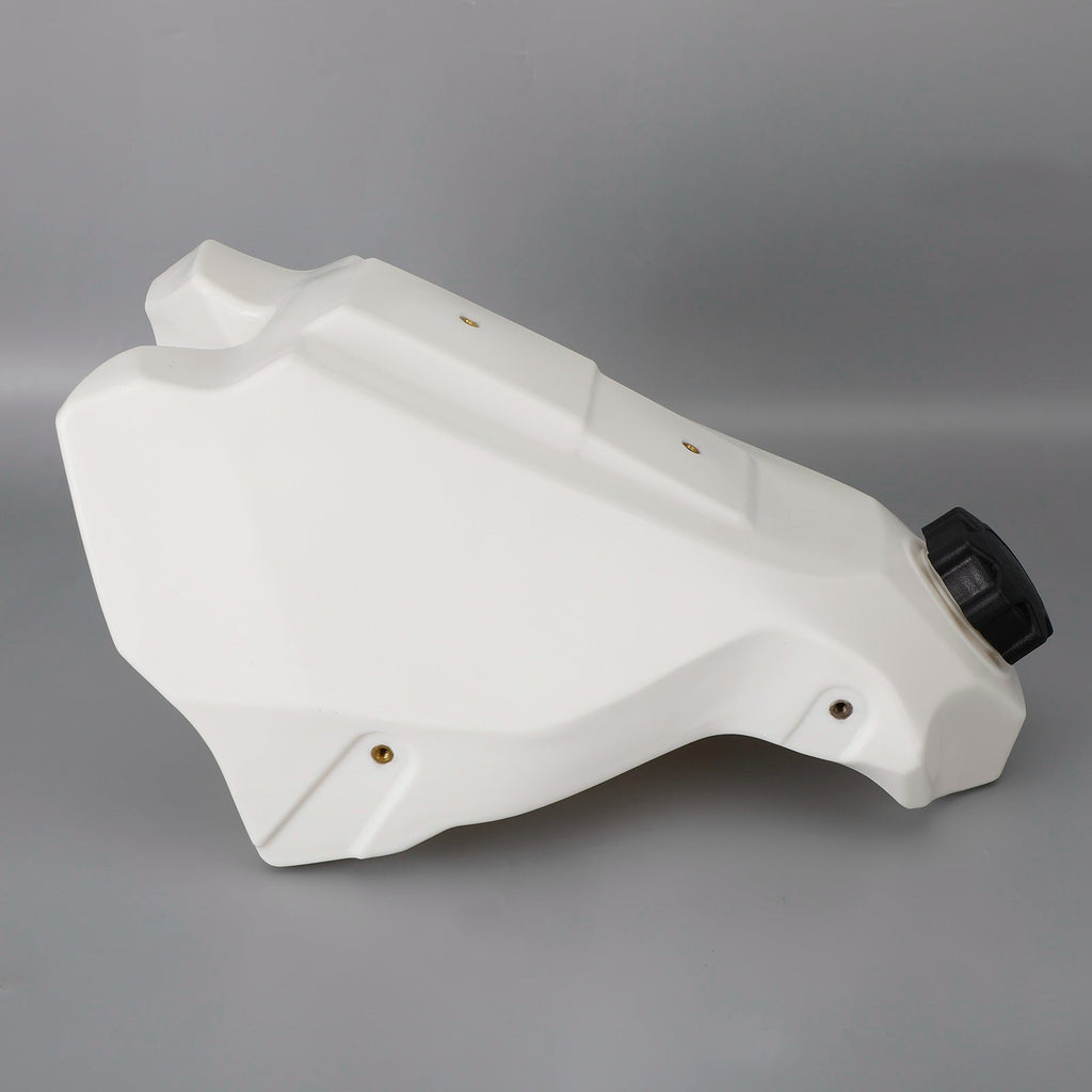 1988-1989 Honda CR250R 2-Stroke White Fuel Tank 3.6 Gallon Large Capacity