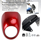 1973-Up FX XL Sportster Dyna Headlight Fairing Cover for 883 and 1200 Models