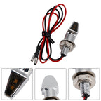 12V Universal LED Indicator Light for Motorcycle Turn Signals 8mm Yamaha