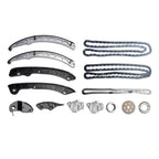 14 Piece Timing Chain Component Kit Compatible with Land Rover LR4 Range Rover 5.0L V8 2010-2015 LR032048 LR072638 LR051013