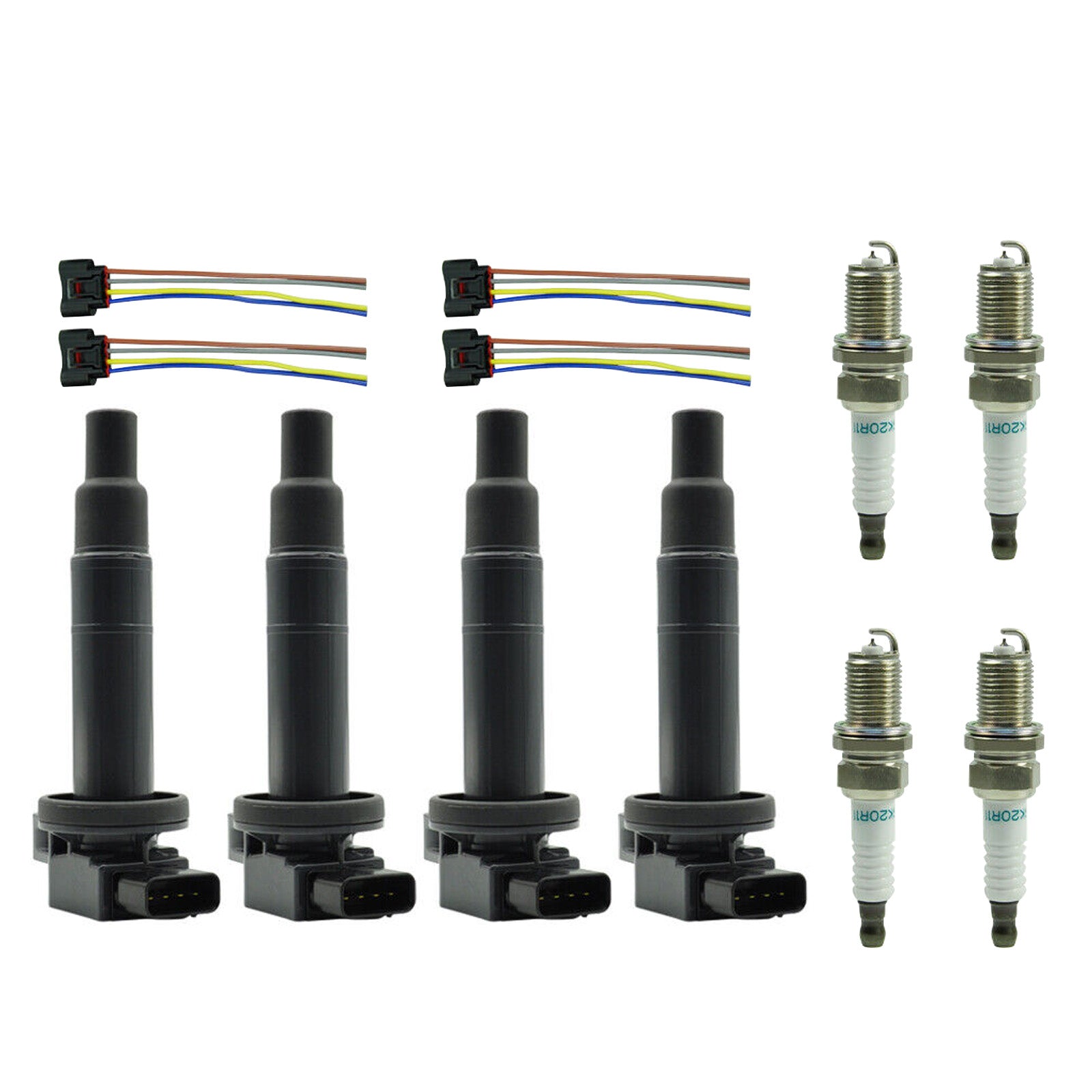 2001 2002 2003 2004 2005 2006 2007 2008 2009 Toyota Prius 1.5L Ignition Coil Pack with Spark Plug UF316