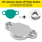 Yamaha Banshee 350 1988-2006 Oil Pump Block-Off Gasket Plate