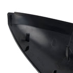 Matte Black Side Mirror Covers for 2006-2015 Peugeot 207 Hatchback Rearview Housing
