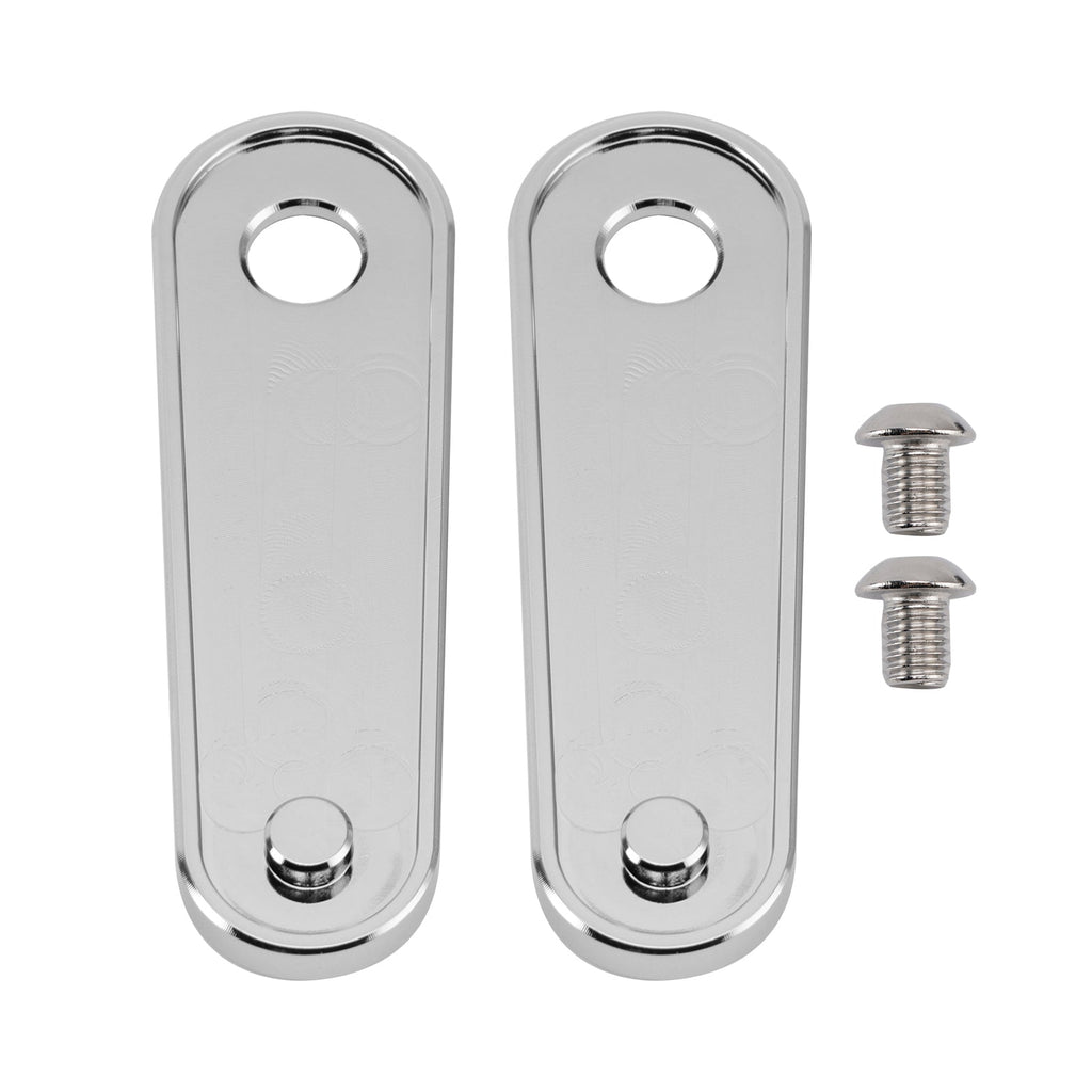 1993 to 2023 Harley-Davidson Electra Glide Road Glide Rear Foot Peg Support Plates