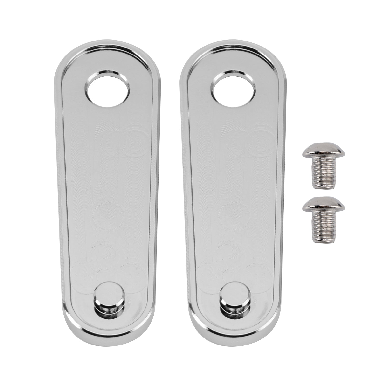 Rear Floorboard Frame Plates for 1993-2023 Harley Electra Glide and Road Glide Models