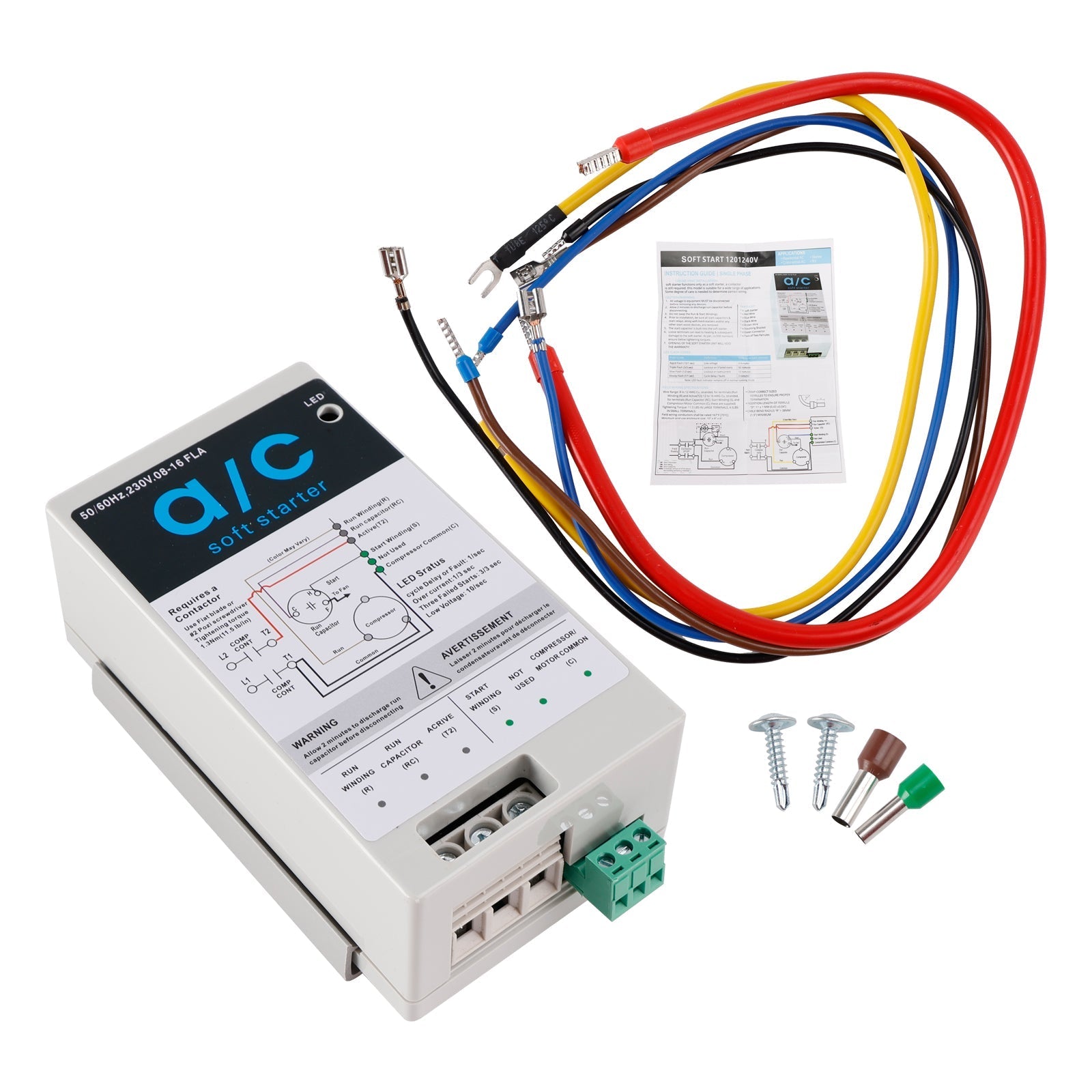08-16A Reverse Motor Protection Soft Start Module AC Units 1.75-3.5 Ton