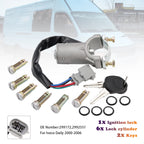 Iveco Daily Ignition Lock Cylinder Kit 6x Locking Cylinders with Key 2000-2006 2991727