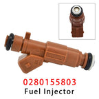 Single Fuel Injector for Peugeot 306 406 605 806 2.0L 16 Valve Engine 0280155803