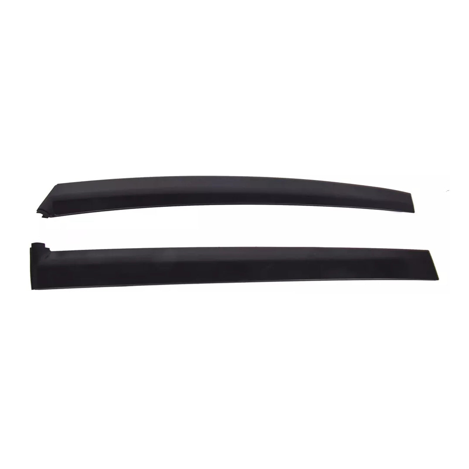 1992-1995 Honda Civic Coupe Hatchback Left Right Door Pillar Sash Trim Garnish Set SLJ-1173A-BK