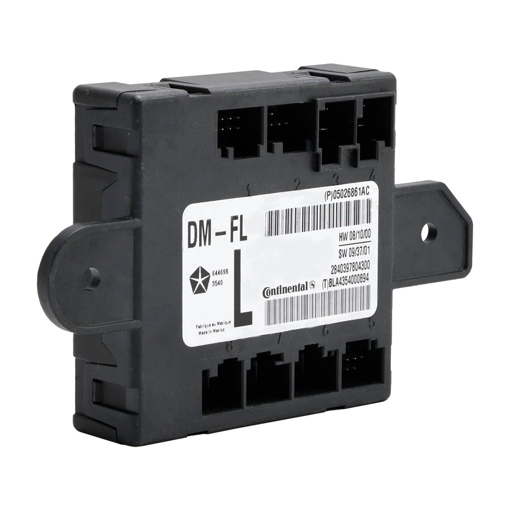 05026861AC Front Driver Door Control Module Compatible with 2007-2020 Chrysler Dodge