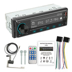 1DIN Car Radio with 2.5D Touch Screen Bluetooth FM MP3 Stereo Receiver and DAB