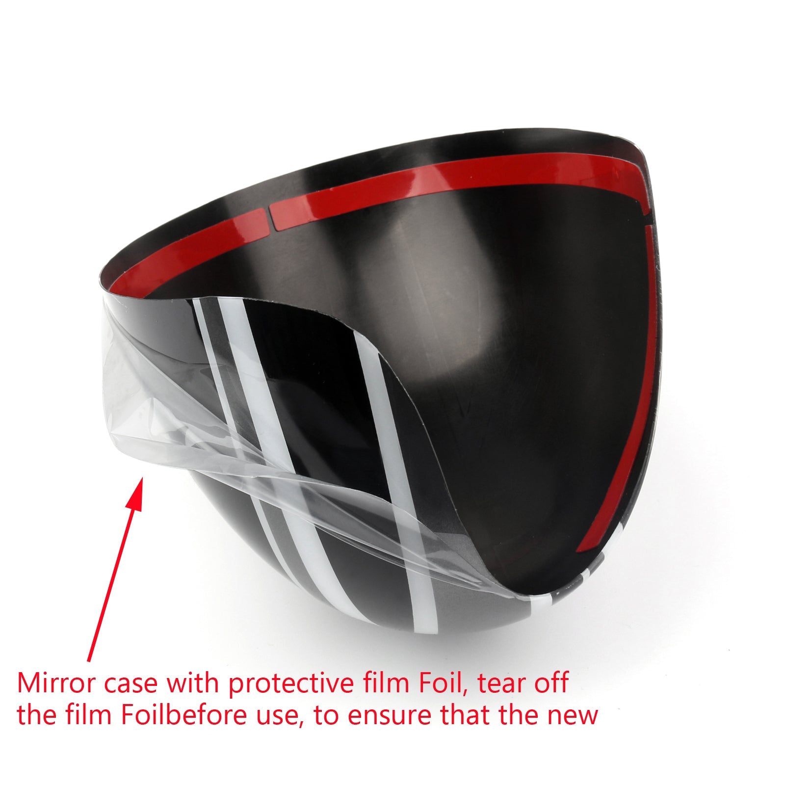2 Piece Union Jack Power Fold Mirror Covers Compatible with MINI Cooper R55 R56 R60 CA Market
