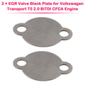 EGR Valve Blanking Plate for VW Transporter T5 2.0 BiTDI CFCA Engine