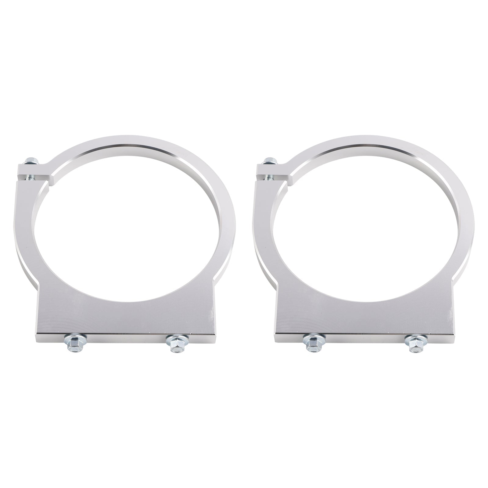 Dual 2lb Nitrous Bottle Mount Bracket 2.5 4-3/8" Tank Diameter Holder