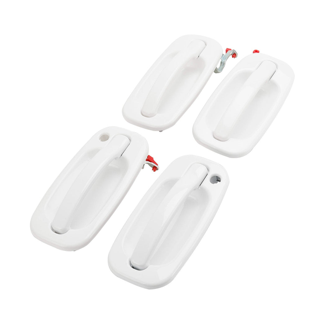 Chevrolet Suburban Avalanche Cadillac Escalade 2000-2006 4-Piece Exterior Door Handle Set 15029900 15029899 15182405 15029901