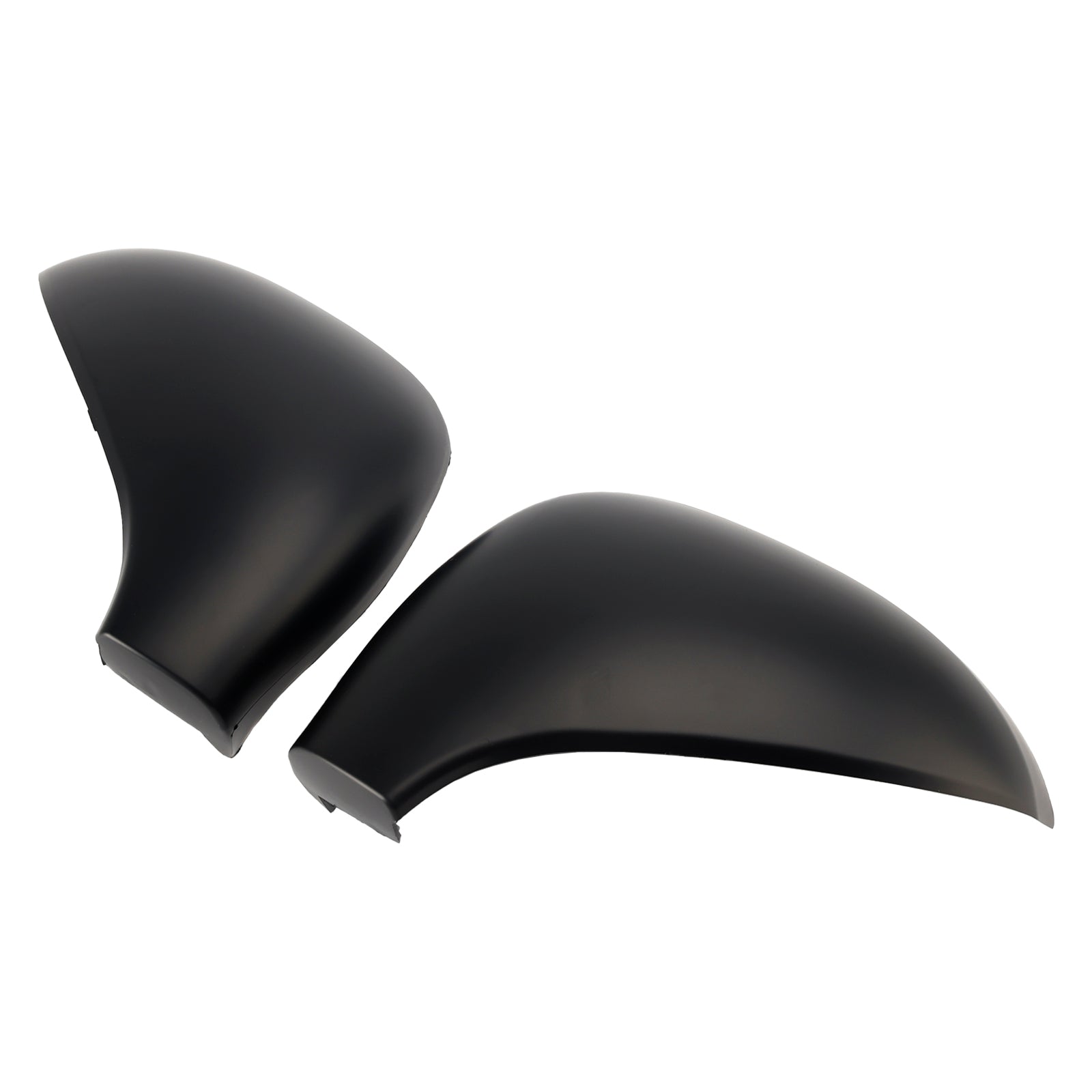 2006-2015 Peugeot 207 Hatchback Matte Black Rearview Side Mirror Housing Covers 9680194877