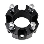 Golf Cart Wheel Spacers 2 Inch Black Lug Nuts Set for Club Car Yamaha EzGo
