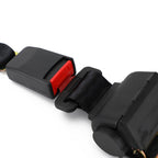 Retractable 2-Point Auto Safety Seat Belt Buckle Universal Fit Adjustable Pair