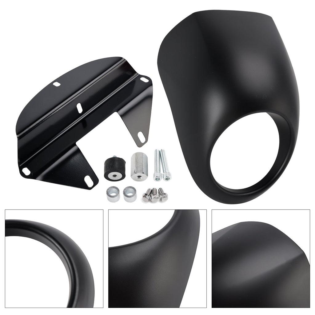 1973 and Later Sportster FX Dyna XL 883 1200 Headlight Fairing Cover Light Shield