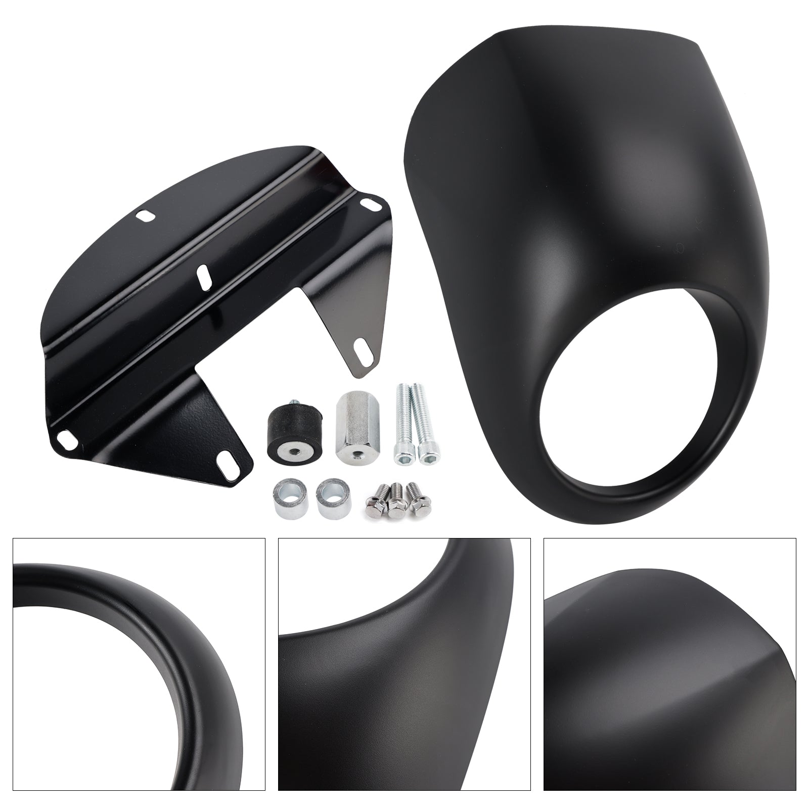 1973 and Later Sportster FX Dyna XL 883 1200 Headlight Fairing Cover Light Shield