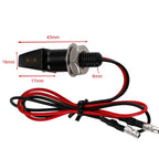 12V Universal LED Indicator Light for Motorcycle Turn Signals 8mm Yamaha
