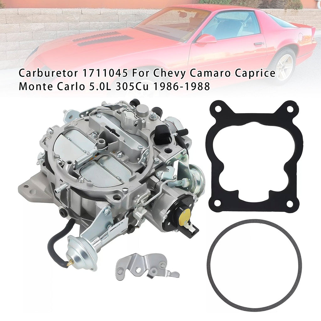 1986 Buick Regal 305 CID 5.0L Carb Assembly 1711045 17110901 17111478 17086005