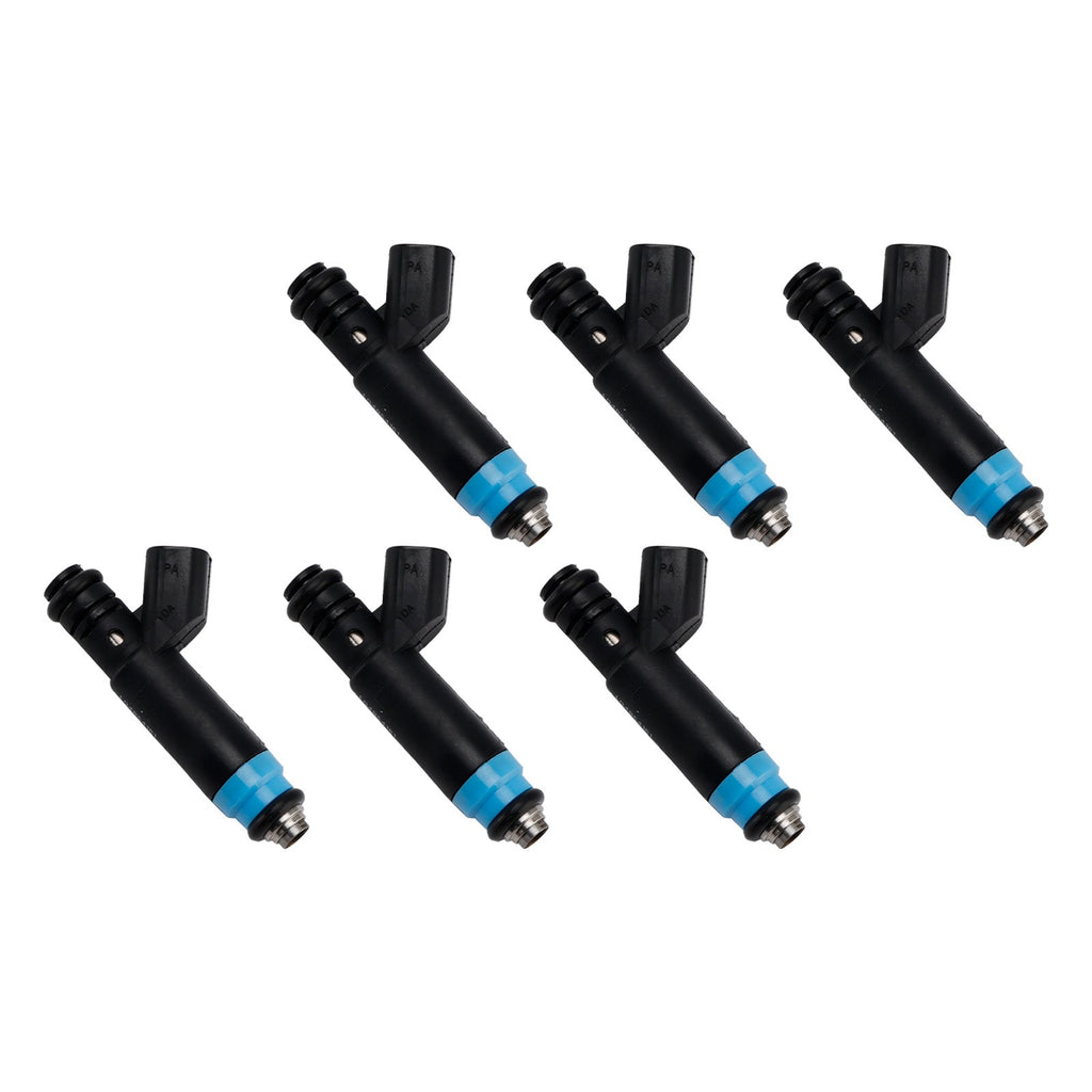 6PCS Fuel Injector 04854181 RL669938AB Compatible with Jeep Cherokee Grand Cherokee Wrangler TJ 4.0L I6 1999-2004