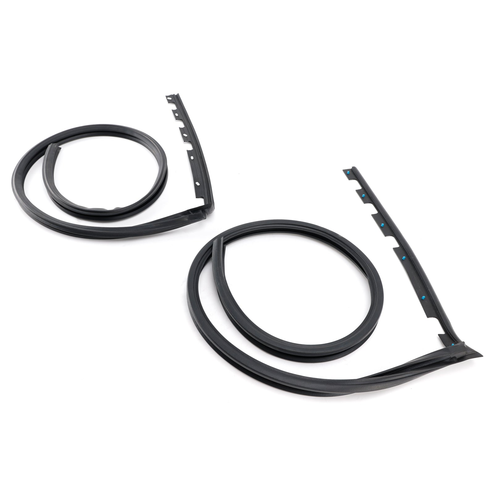 Left Right Door Rubber Seal Set for 1996-2000 Honda Civic EK9 EK2 EK3 EK4