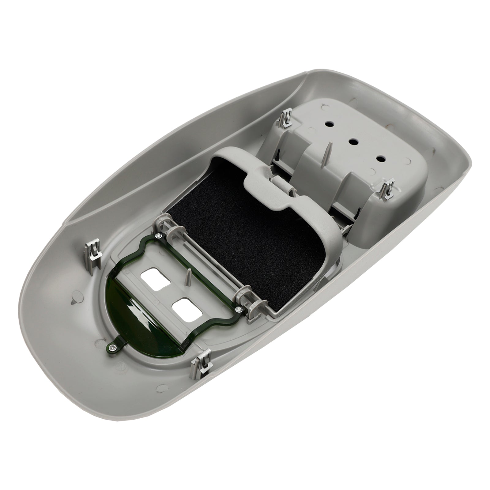 Ford Super Duty Overhead Console Assembly Gray 2002-2004 F250 F350 F450 F550 Without Sunroof
