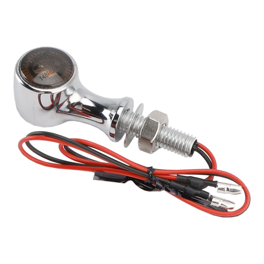 12V Universal Motorcycle LED Turn Signal Light 8mm for Suzuki
