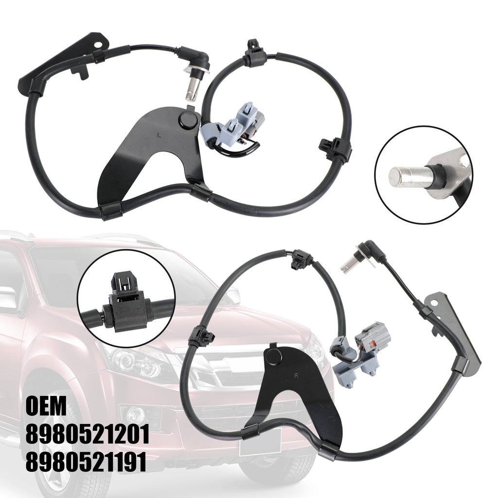 Isuzu D-Max 2.5 Twin Turbo 2012-2019 Front ABS Wheel Speed Sensors L&R Generic