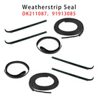 Front Door Weatherstrip Seal Kit for 1987-1996 Ford Bronco 8PCS Window Sweep