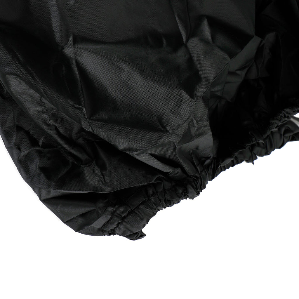 14 to 16 Foot V-Hull Fishing Boat Trailerable Cover Black Waterproof Heavy Duty