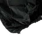 14 to 16 Foot V-Hull Fishing Boat Trailerable Cover Black Waterproof Heavy Duty