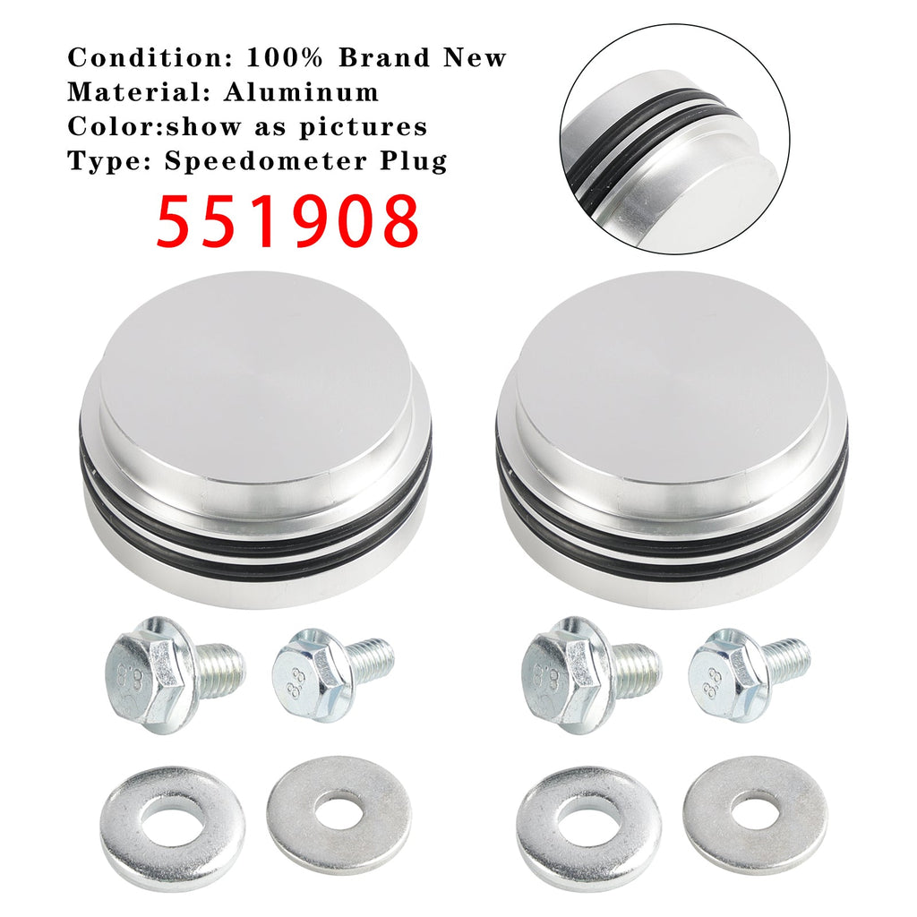 2-Pack 551908 Speedometer Connector Plug for Chevy SBC V8 305 327 350 383 5.0L 5.7L TH400 Transmission
