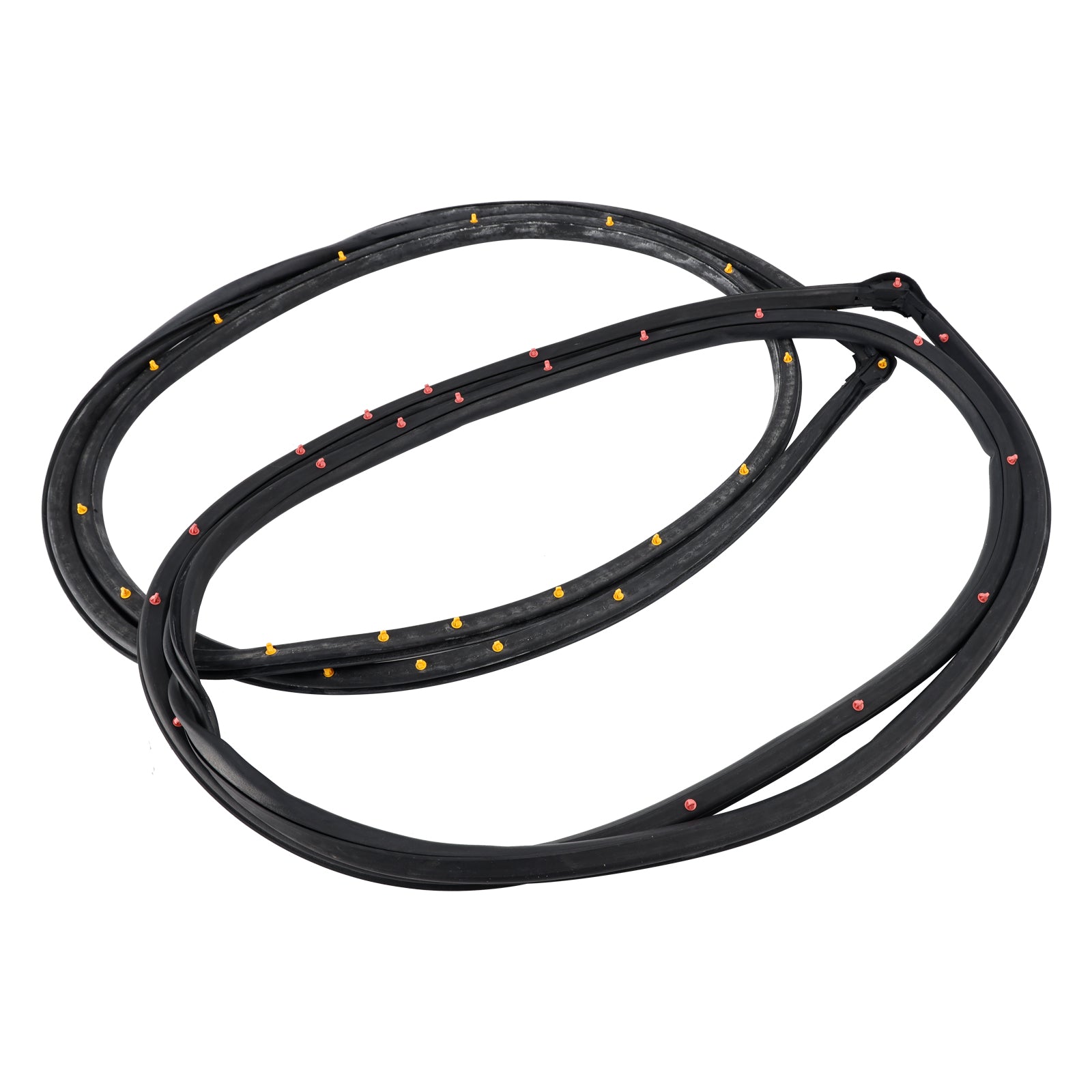 Front Door Weather Seal Strip Pair for 2002 2003 2004 2005 2006 Honda Integra Acura RSX DC5