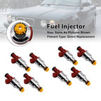 8-Piece Fuel Injector 0280150778 for 1996 1997 1998 BMW 740il 840ci V8 4.4
