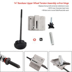 14 Inch Bandsaw Tension Wheel Assembly Iron Hinge Delta Powermatic Replacement