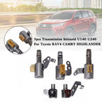2002 2003 2004 Toyota Camry Transmission Solenoid U140 U240 Set of 5 Pieces