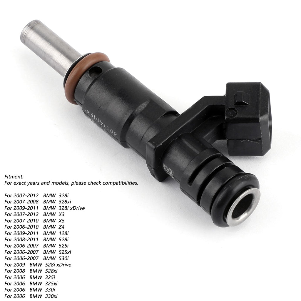Replacement Fuel Injector 7531634 for 2006-2012 BMW 128i 328i X3 X5 Z4 525i