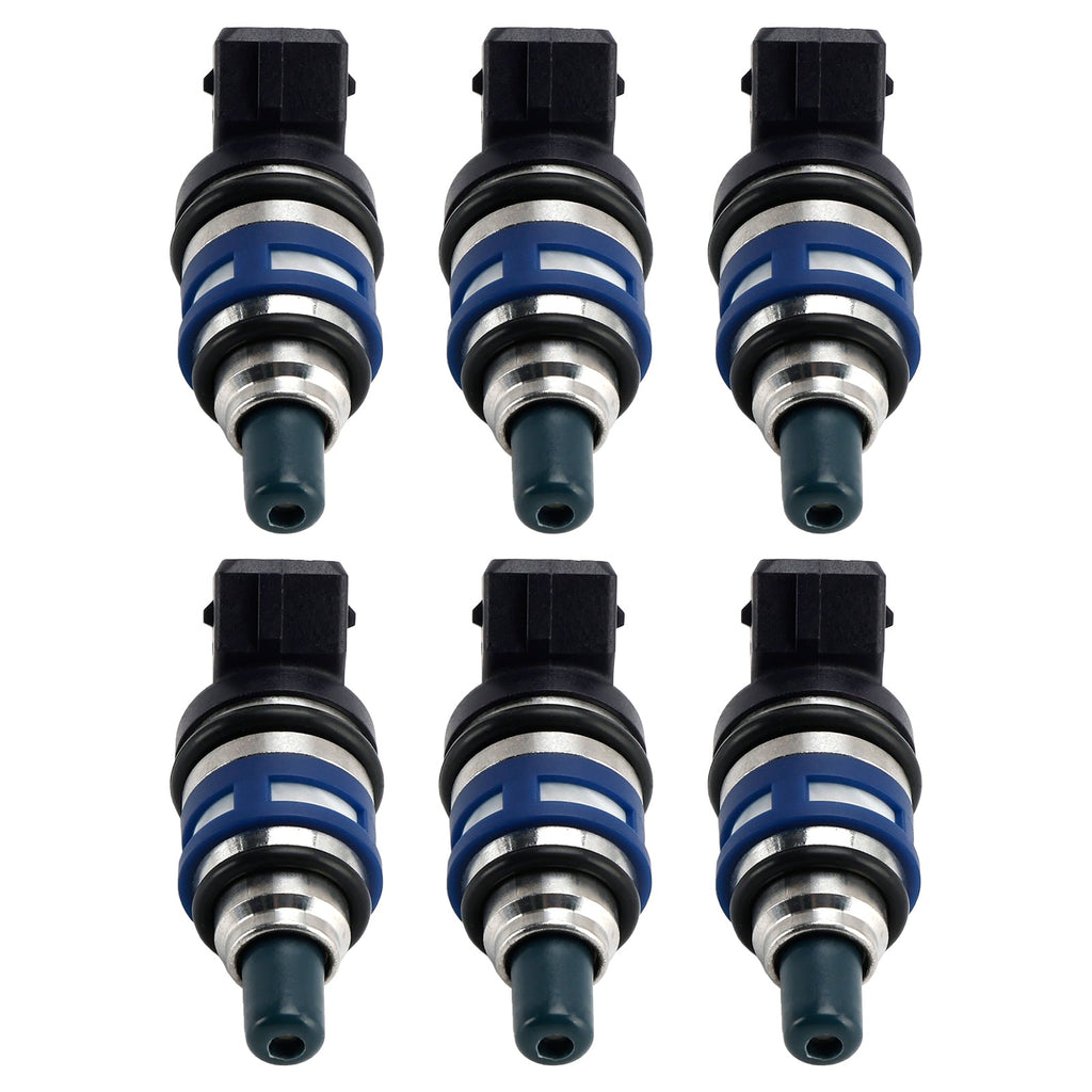 1989-1996 Nissan Z32 300ZX 3.0 Liter Twin Turbo V6 Fuel Injector 6-Pack 16600-40P07