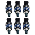 6Pcs Fuel Injector Assembly for 1989-1996 Nissan 300ZX Z32 3.0L TURBO V6 16600-40P07