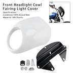 1973 and Later Sportster XL FX Dyna 883 1200 Headlight Light Fairing Shield